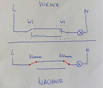 Klicke auf die Grafik für eine vergrößerte Ansicht  Name: Forum-Wechselschaltung-vorher-nachher.jpg Ansichten: 0 Größe: 1,24 MB ID: 327752