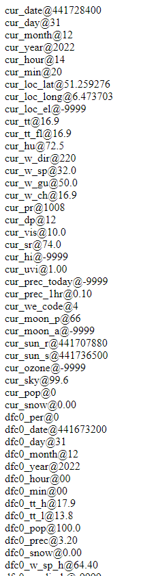 Klicke auf die Grafik für eine vergrößerte Ansicht

Name: weatherdata.html.png
Ansichten: 678
Größe: 32,1 KB
ID: 373080